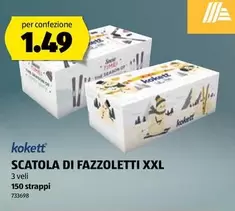 SCATOLA DI FAZZOLETTI XXL