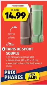 TAPIS DE SPORT SOUPLE