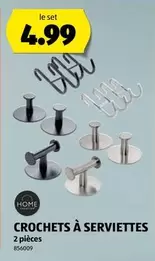 CROCHETS À SERVIETTES