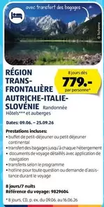 Continental - RÉGION TRANS-FRONTALIÈRE AUTRICHE-ITALIE-SLOVÉNIE Randonnée