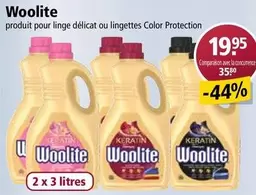 produit pour linge délicat ou lingettes Color Protection