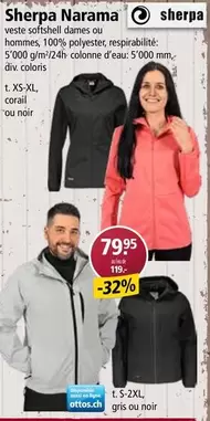Veste Softshell Dames Ou Hommes
