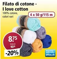 Filato di cotone - I love cotton
