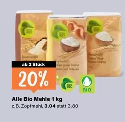 Alle Bio Mehle 1 kg