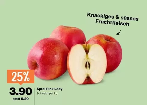 Äpfel Pink Lady