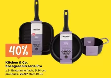 Kochgeschirrserie Pro