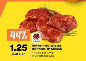 Schweinshalssteaks