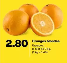 Oranges blondes
