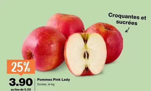 Pommes Pink Lady