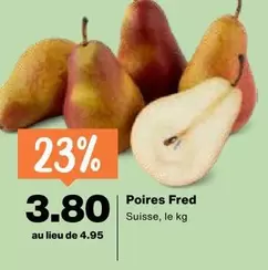Poires Fred