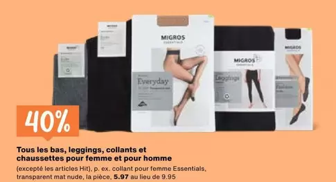 Femme - bas, leggings, collants et chaussettes pour femme et pour homme