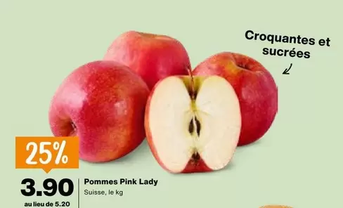 Pommes Pink Lady