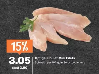 Optigal Poulet Mini Filets