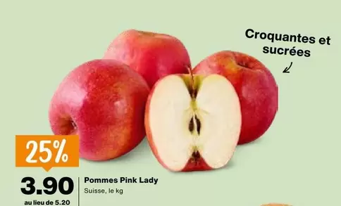 Pommes Pink Lady
