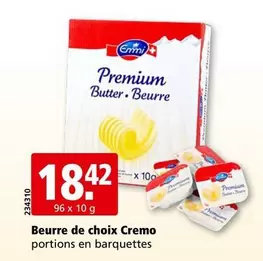 Beurre de choix Cremo