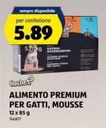 ALIMENTO PREMIUM PER GATTI, MOUSSE