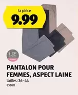 PANTALON POUR FEMMES, ASPECT LAINE