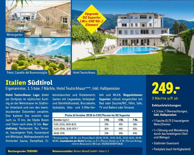 Whirlpool - Italien Südtirol