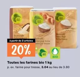 Toutes les farines bio 1 kg