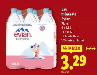 Evian - Plate