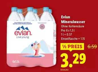 Evian - Mineralwasser