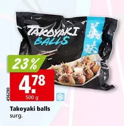 Takoyaki balls