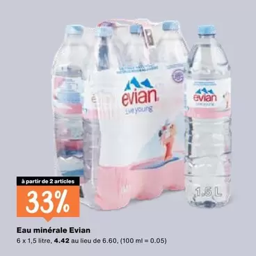 Evian - Eau minérale