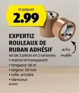 ROULEAUX DE RUBAN ADHÉSIF