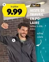 VESTE DE TRAVAIL EN PO-LAIRE