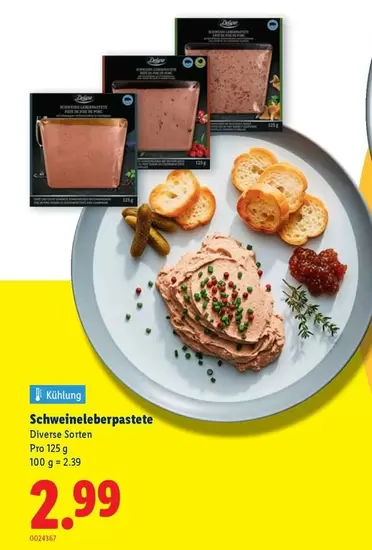 Schweineleberpastete