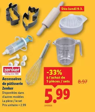 Accessoires de pâtisserie