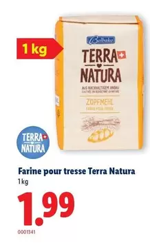 Farine pour tresse Terra Natura