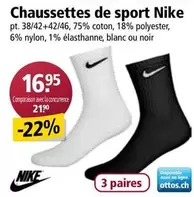 Chaussettes de sport