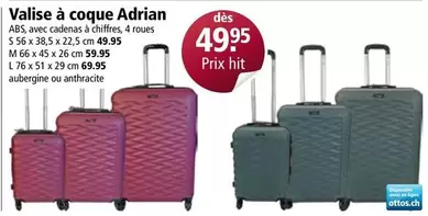 Valise à coque Adrian