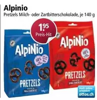 Pretzels Milch- oder Zartbitterschokolade