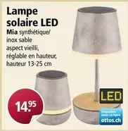 Mia - Lampe solaire LED