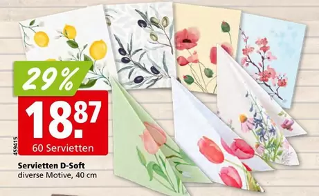 Servietten D-Soft
