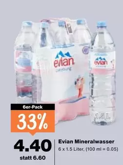 Evian - Mineralwasser