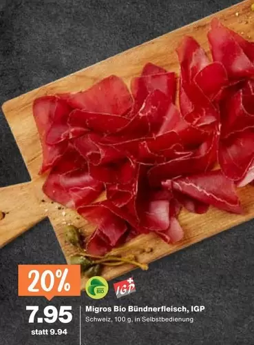 Bündnerfleisch, IGP