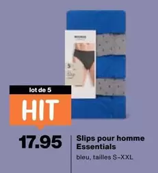 Slips pour homme Essentials