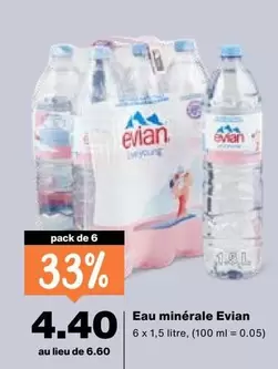 Evian - Eau minérale