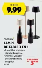 LAMPE DE TABLE 3 EN 1