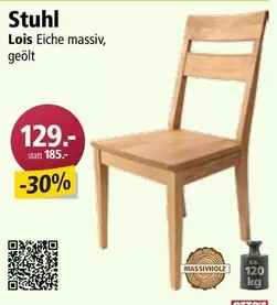 Stuhl Lois Eiche massiv, geölt