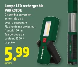 Lampe LED rechargeable