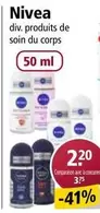 Nivea - div. produits de soin du corps