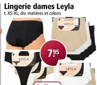 Lingerie dames