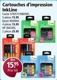 Hp - 570/571/580/581, 603/604, 304/305