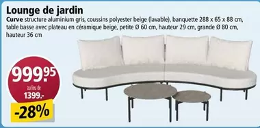 Lounge de jardin