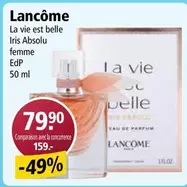 Femme - La vie est belle Iris Absolu