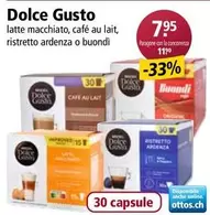 latte macchiato, café au lait, ristretto ardenza o buondi